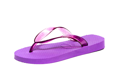 Ojota Niña Plana Cristal